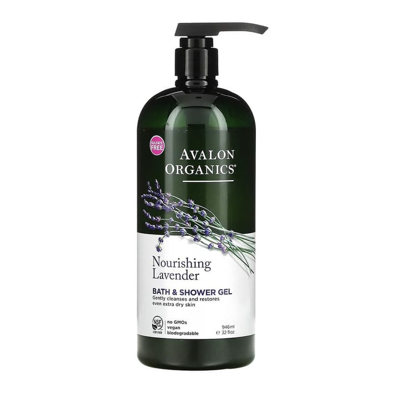 Bath & Shower Gel, Nourishing Lavender