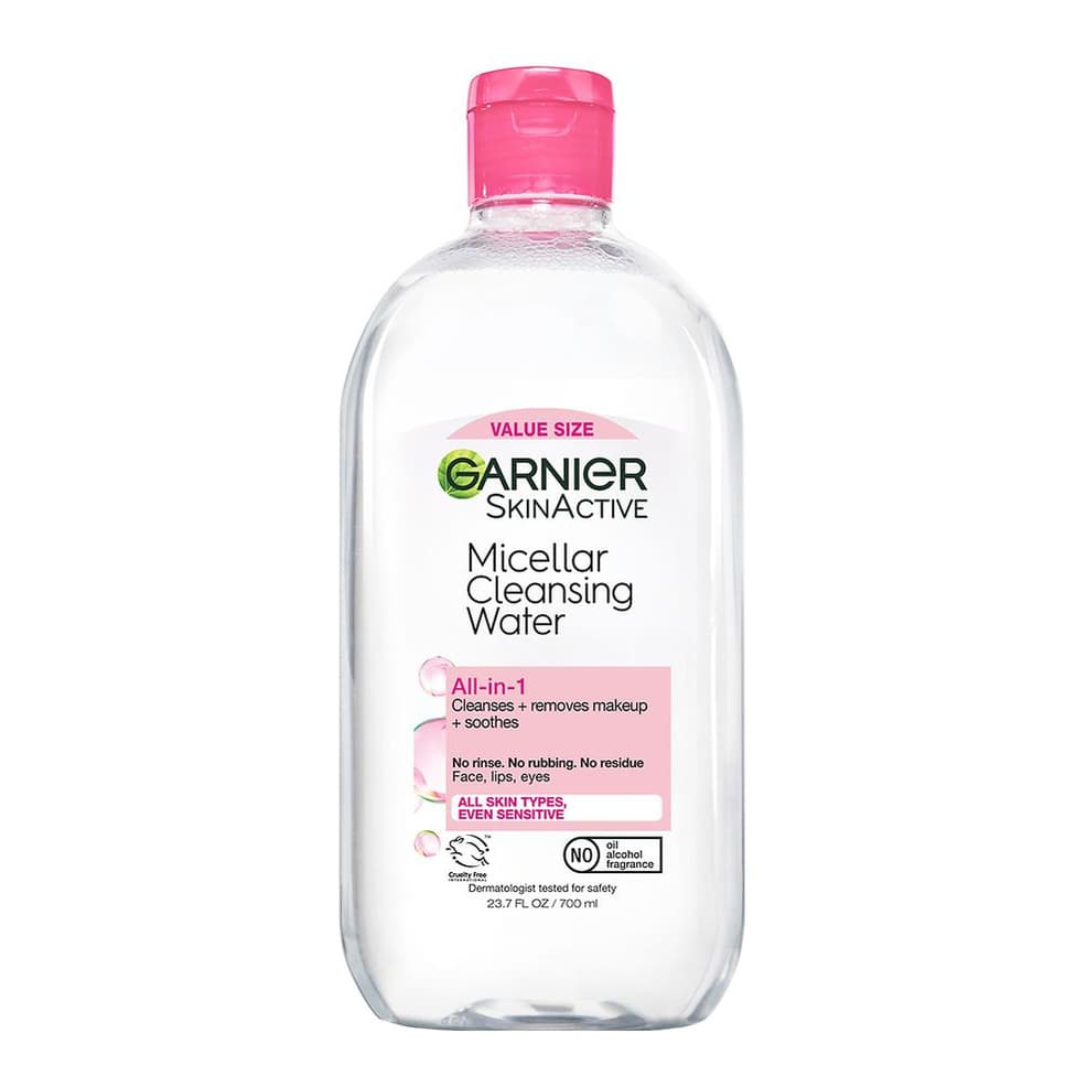 Micellar Cleansing Water Cleanser & Makeup Remover, For All Skin Types