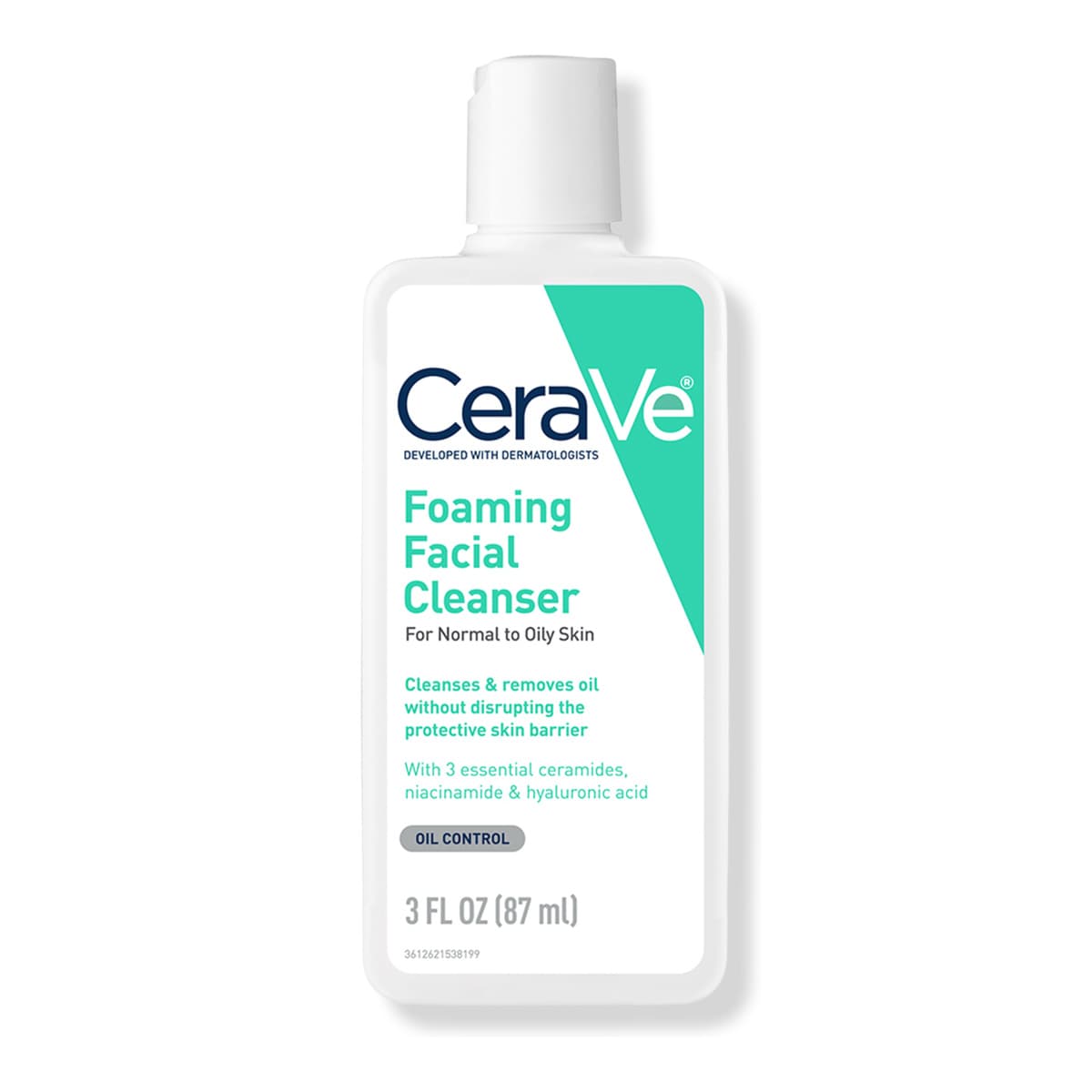 Travel Size Foaming Facial Cleanser for Balanced to Oily Skin