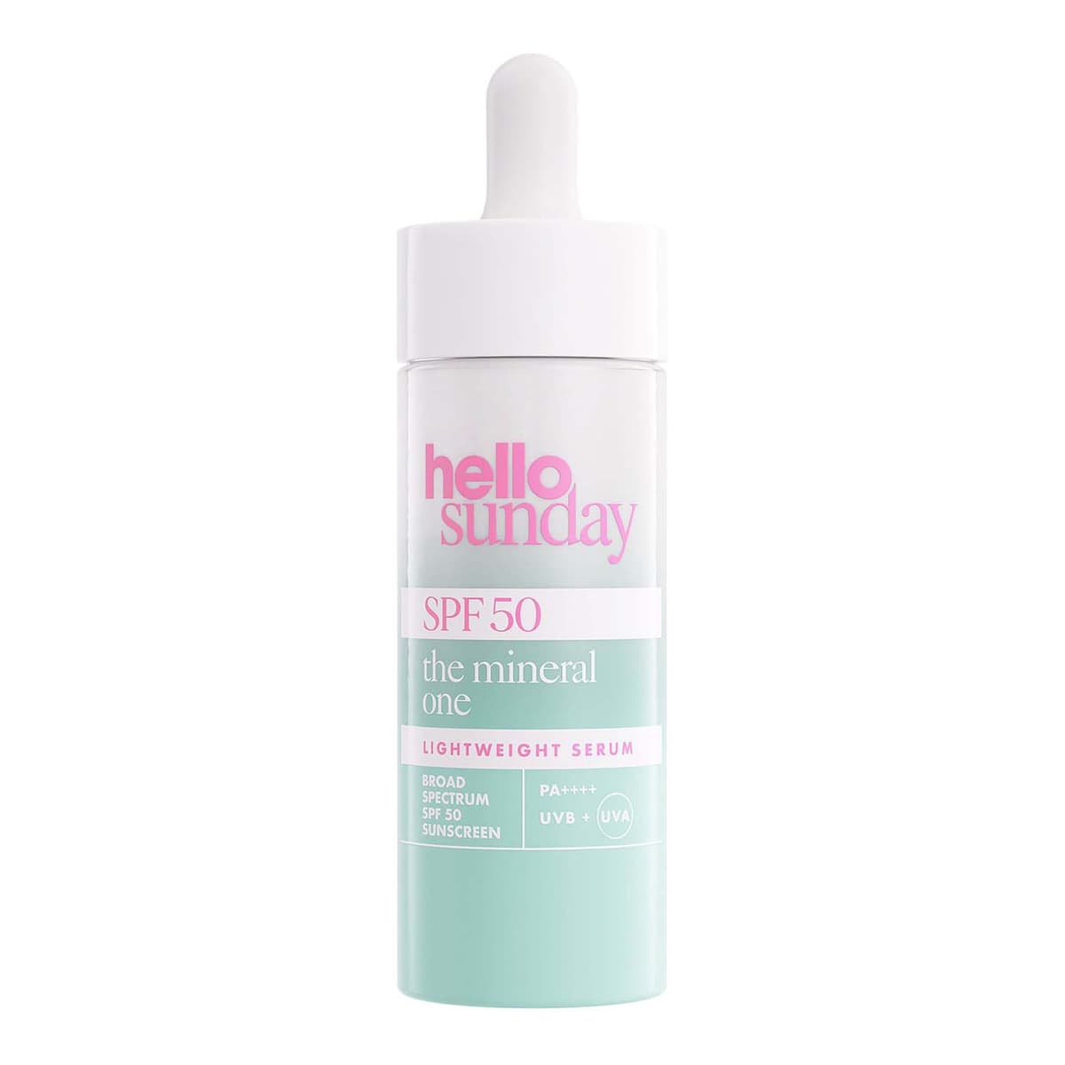 The Mineral One Lightweight Serum with Hyaluronic Acid SPF50