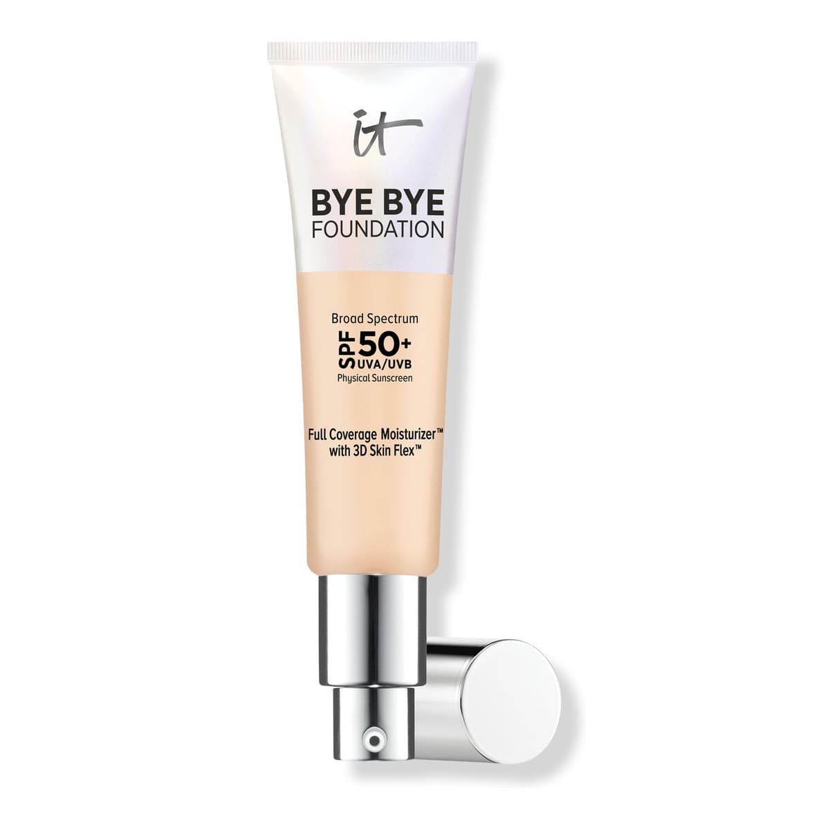 Bye Bye Foundation Full Coverage Moisturizer with SPF 50+, Light
