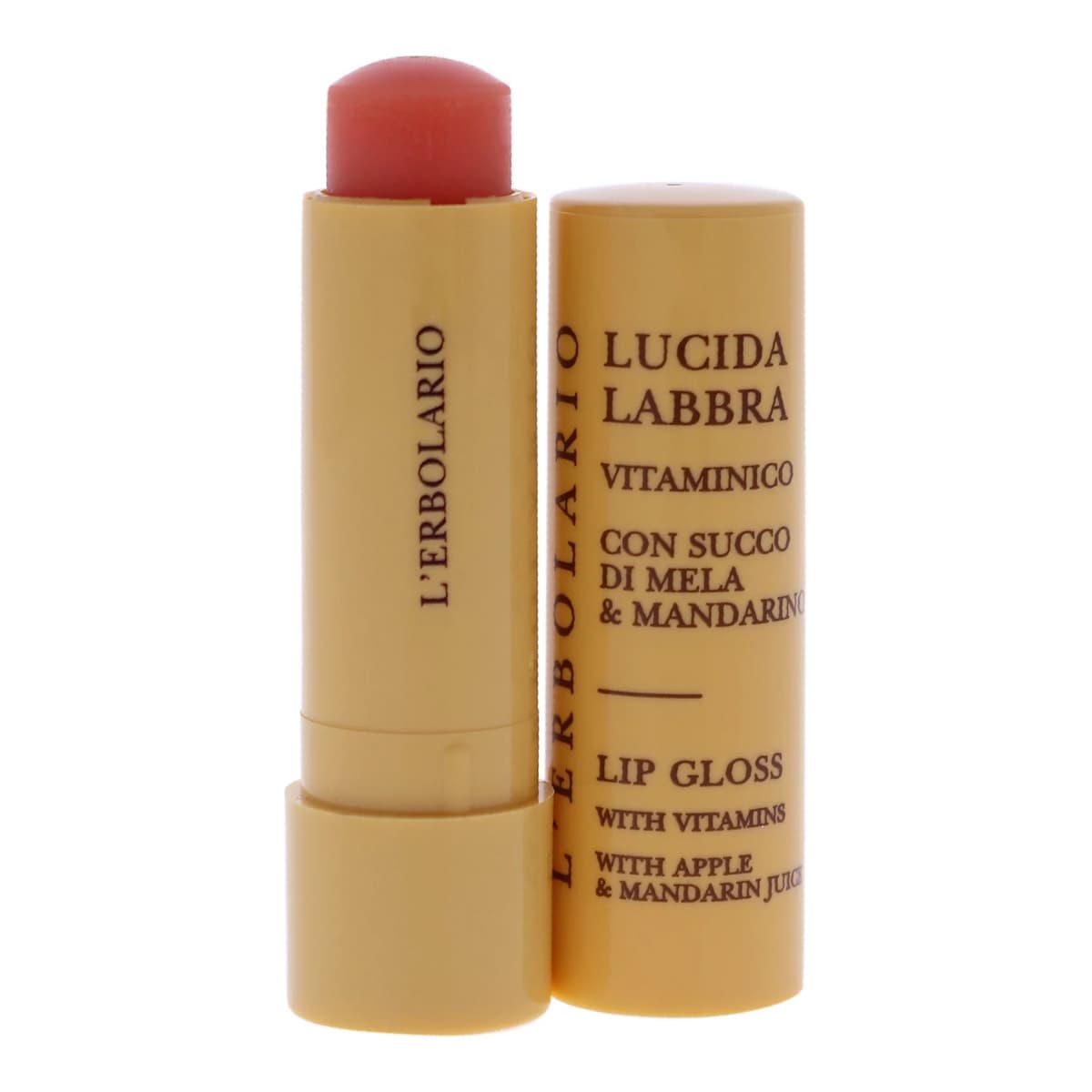 L'Erbolario Lip Gloss - Girls Lip Balm - Apple & Mandarin Juice