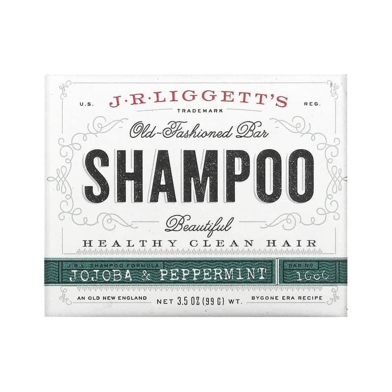 Old Fashioned Shampoo Bar, Jojoba & Peppermint