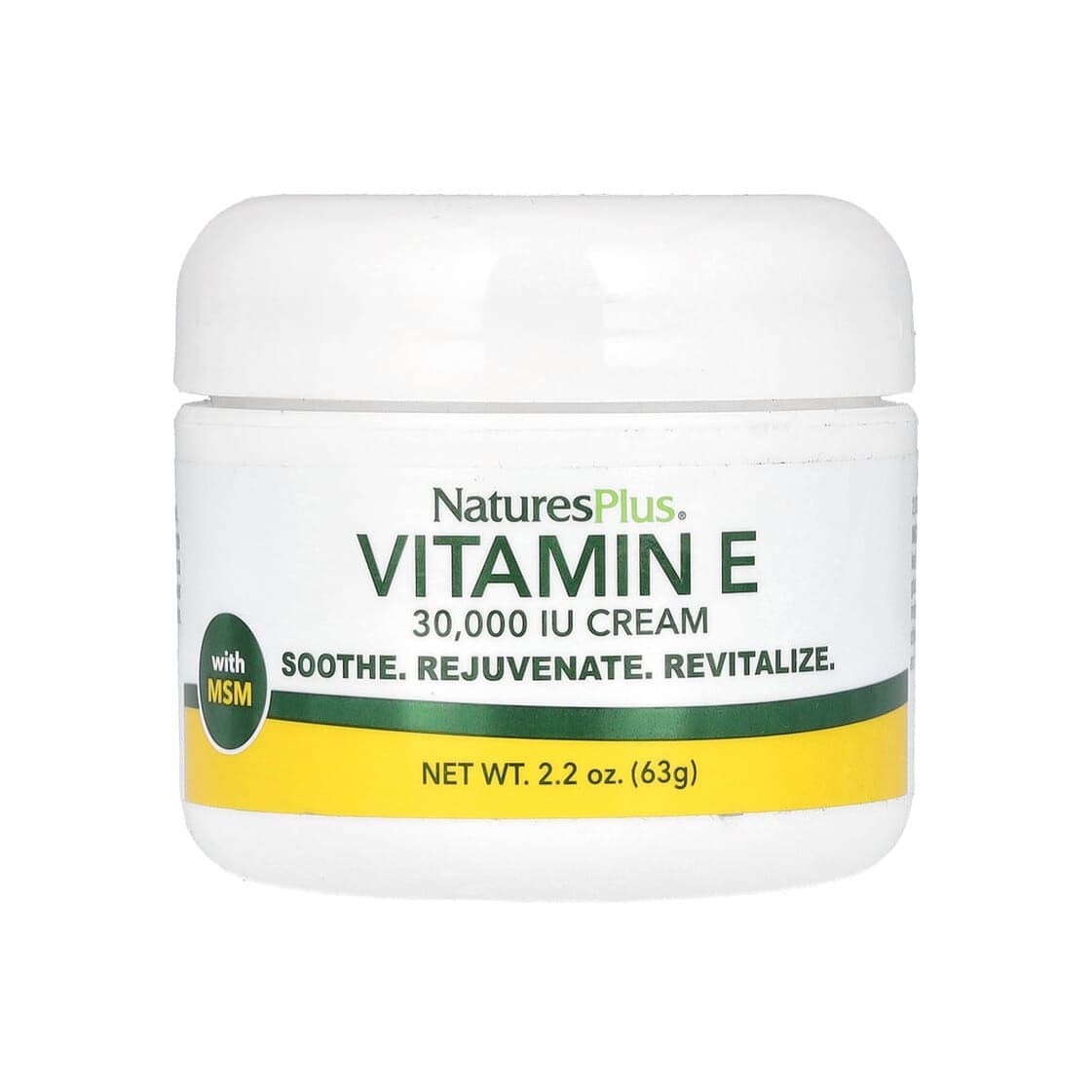 Vitamin E Cream With MSM, 30,000 IU
