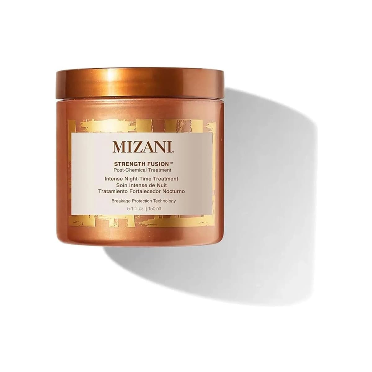 Strength Fusion Intense Night-Time Treatment Deeply Nourishing Hair Mask | with Shea Butter | for Curly Hair