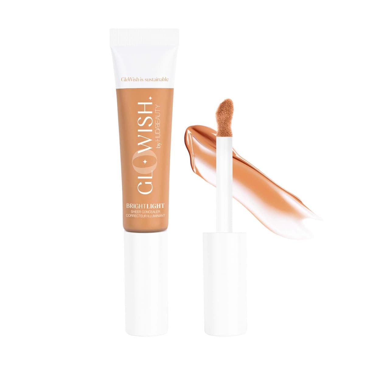 GLOWISH Bright Light Hydrating Sheer Concealer, #08 Tan