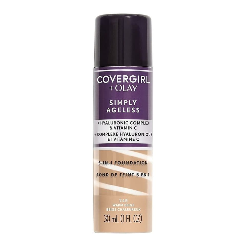 Simply Ageless 3-in-1 Liquid Foundation, Warm Beige
