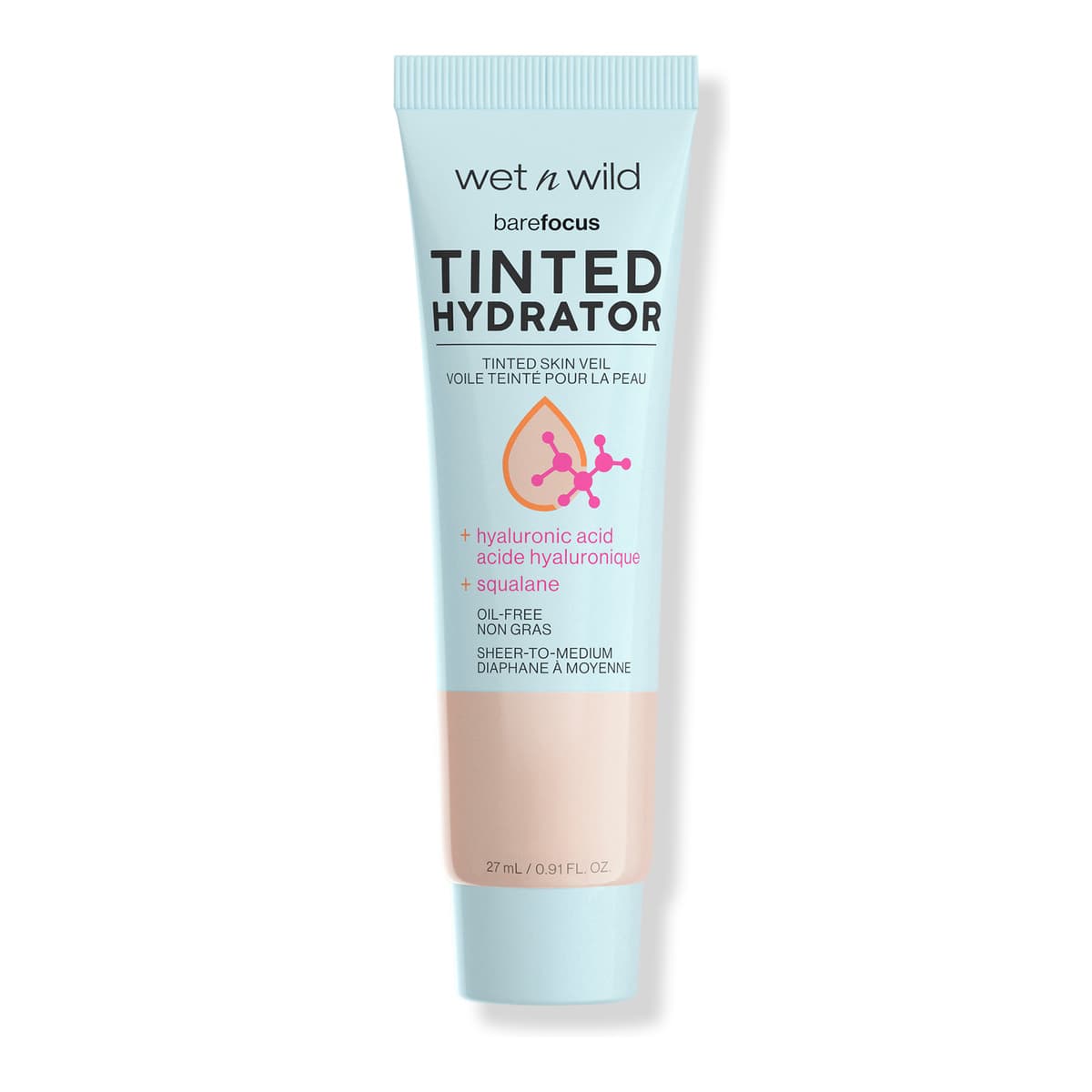 Bare Focus Tinted Hydrator Tinted Skin Veil, Fair