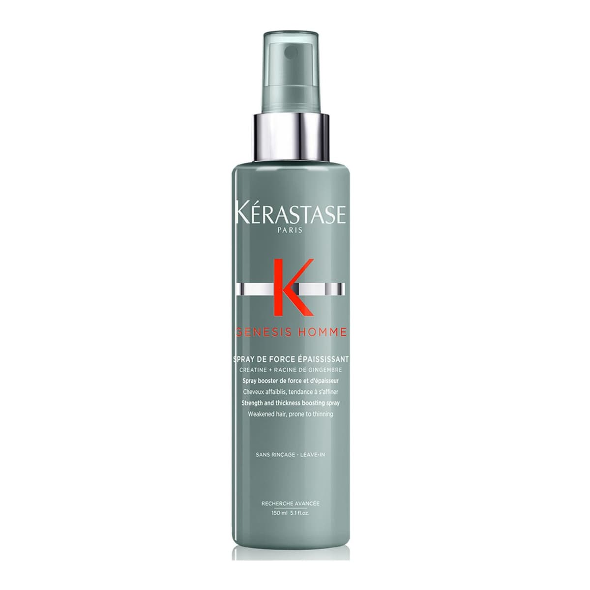 Kérastase Genesis Homme, Strength and Thickness Boosting Hair Spray, for Weakened Hair, Spray de Force Épaississant