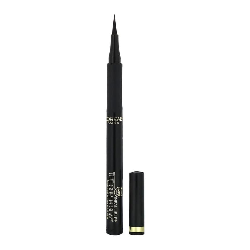 Infallible, The Super Slim Liquid Eyeliner, 400 Black