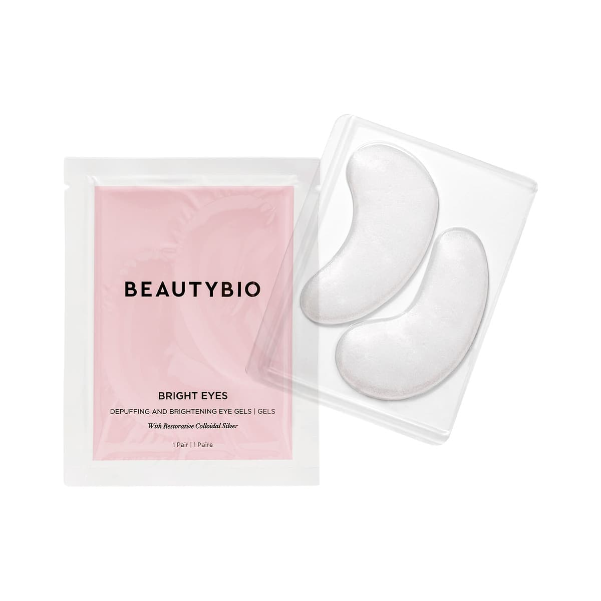 Bright Eyes Collagen-Infused Brightening Colloidal Silver Eye Masks