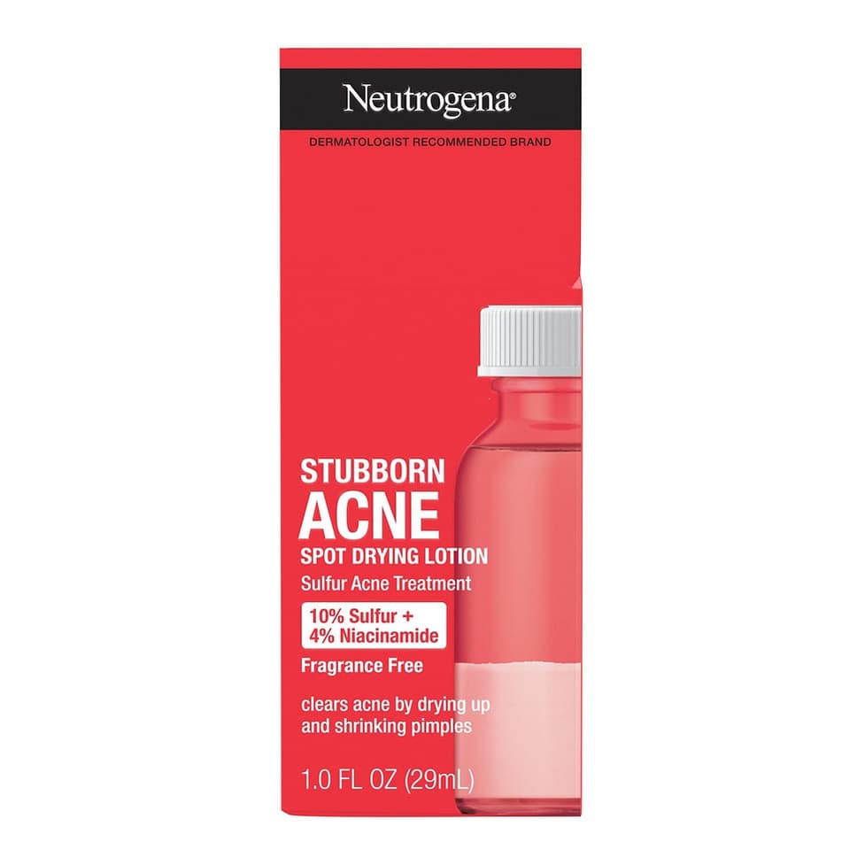 Stubborn Acne Spot Drying Treatment, 10% Sulfur + 4% Niacinamide