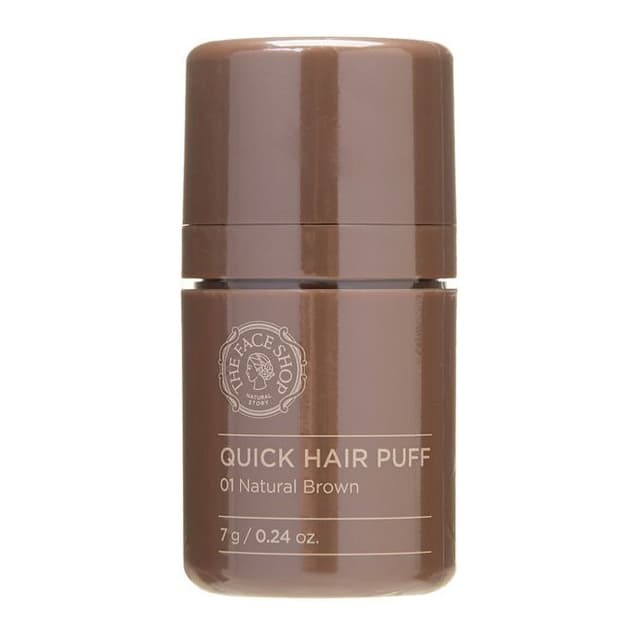Quick Hair Puff, #01 Natural Brown