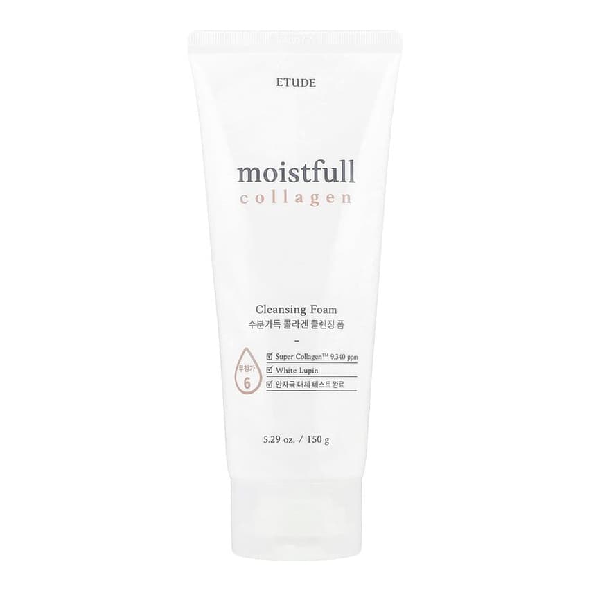 Moistfull Collagen, Cleansing Foam