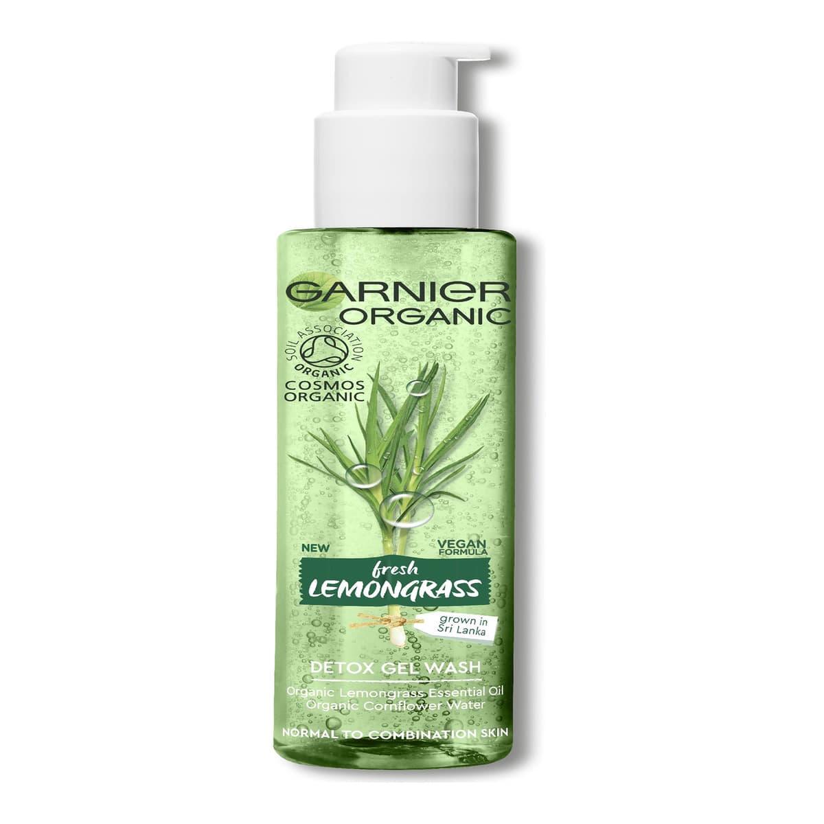 Organic Lemongrass Gel Wash