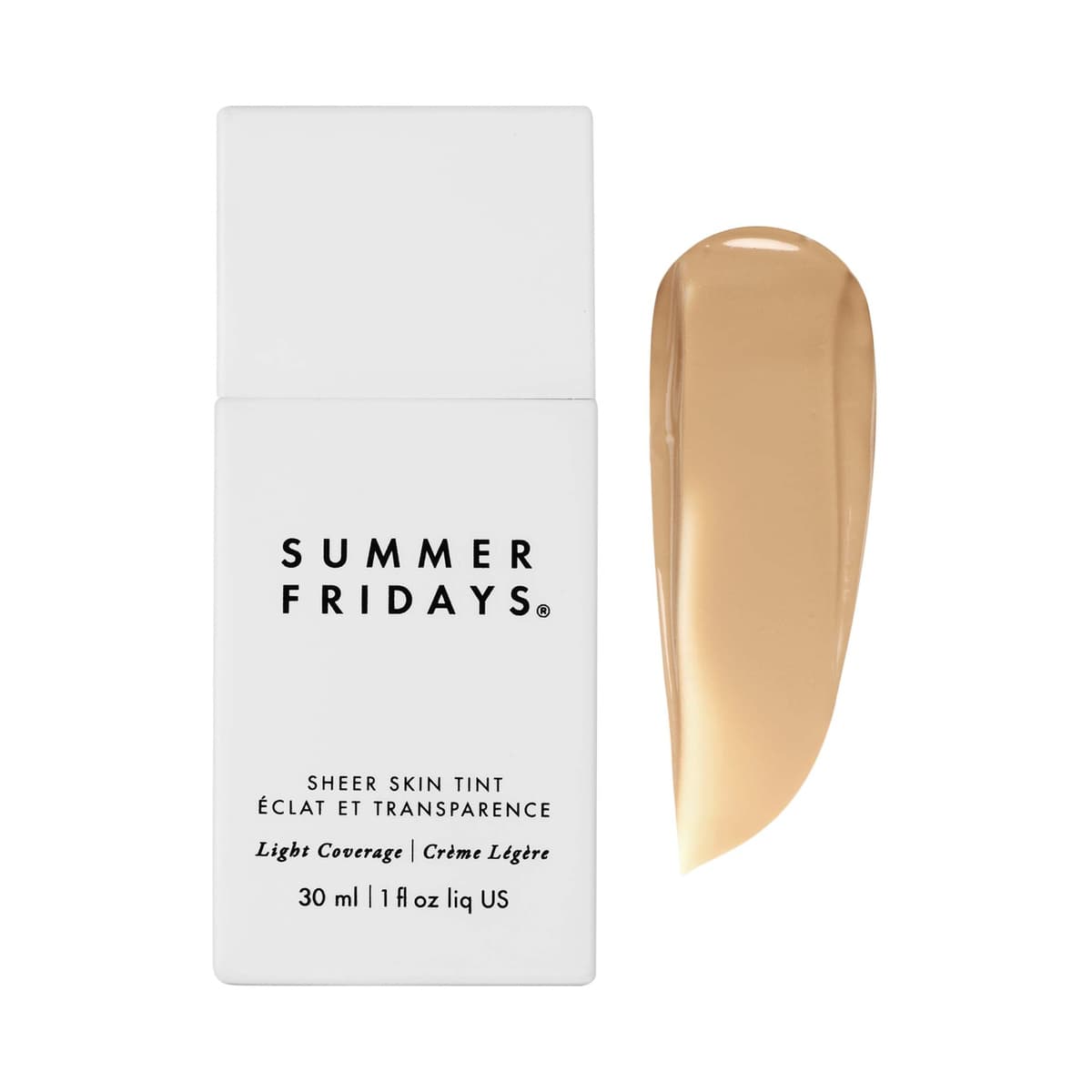 Sheer Skin Tint with Hyaluronic Acid + Squalane, Shade 2