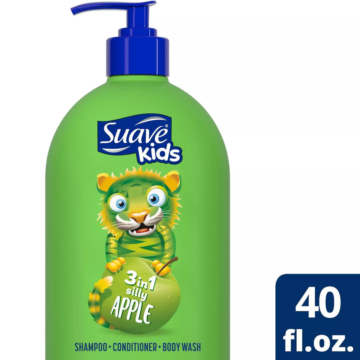 Kids Apple 3-in-1 Shampoo + Conditioner + Bodywash