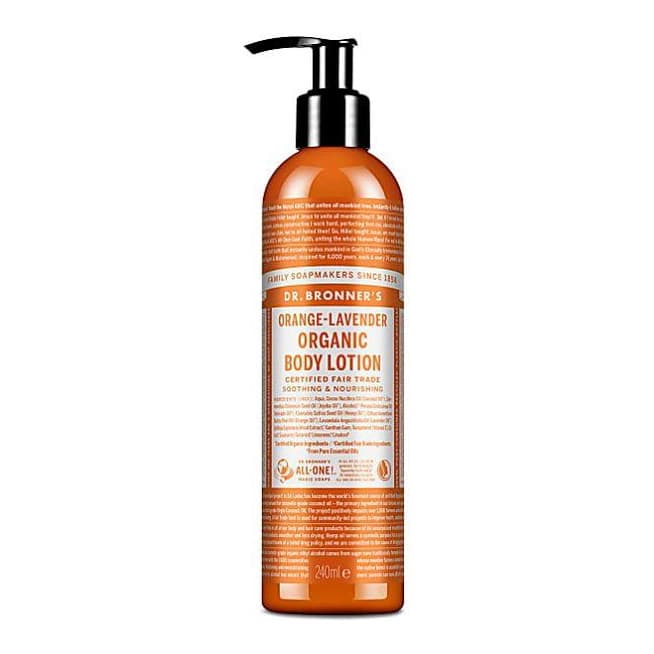 Dr Bronner Organic Orange Lavender Lotion