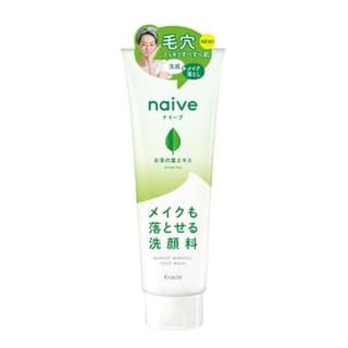 Naive Makeup Removal Face Wash, Green Tea