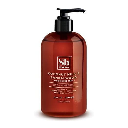 Coconut Milk & Sandalwood Liquid Hand Soap Deep Moisture