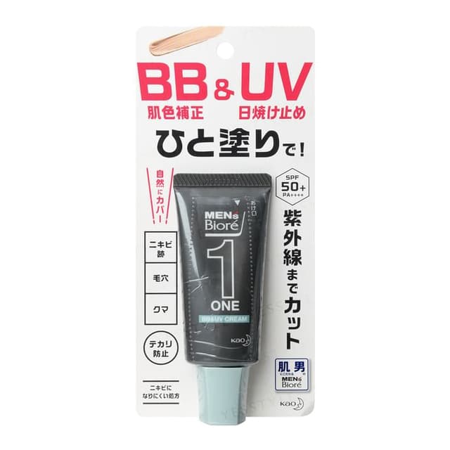 Men's Biore One BB & UV Cream SPF 50+ PA++++