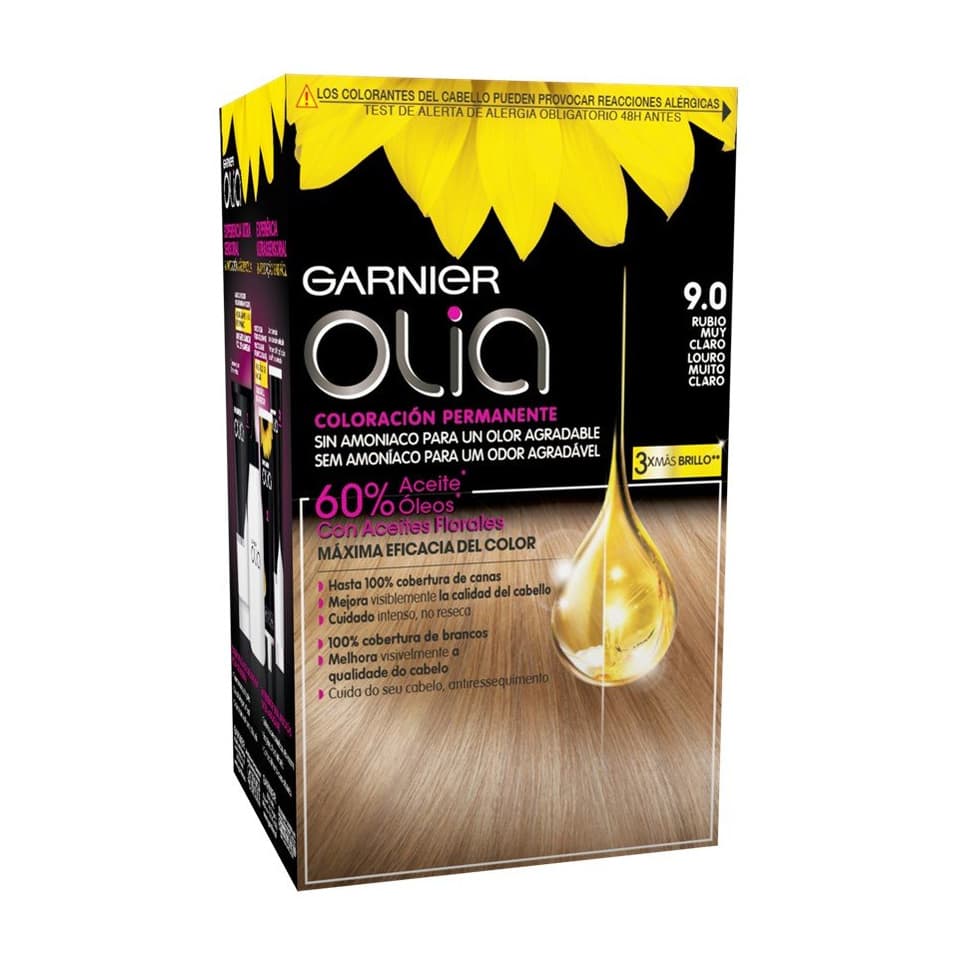 Olia Permanent Hair Dye 9.0