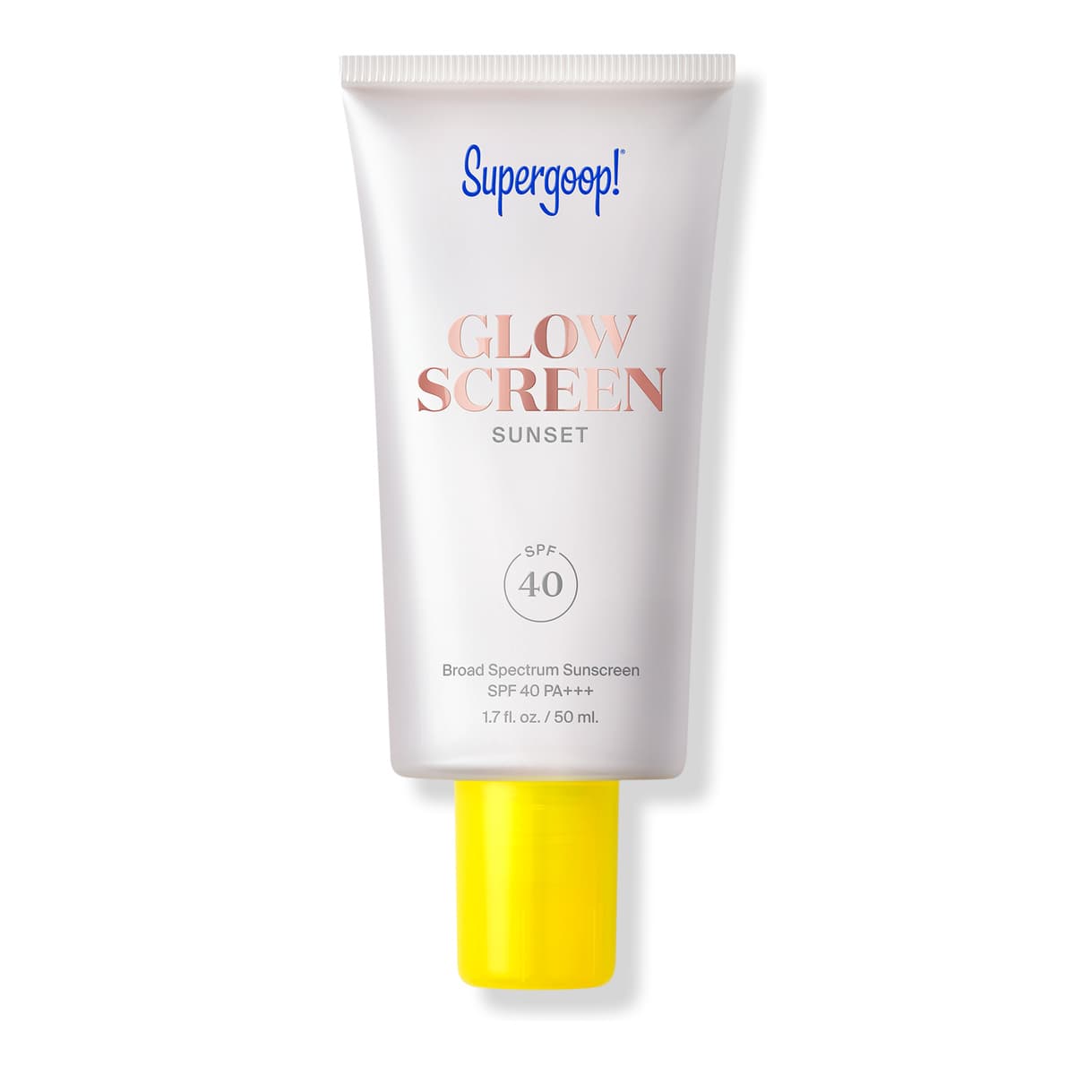 Glowscreen SPF 40 Sunscreen with Hyaluronic Acid + Niacinamide, Sunset