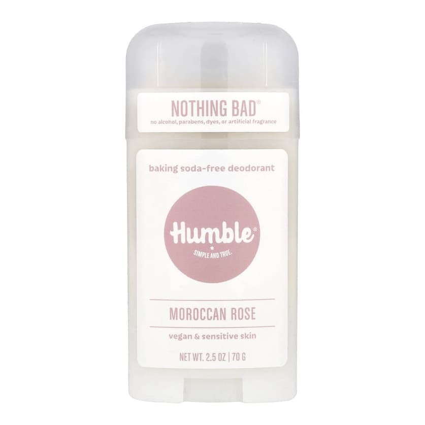 Baking Soda-Free Deodorant, Moroccan Rose
