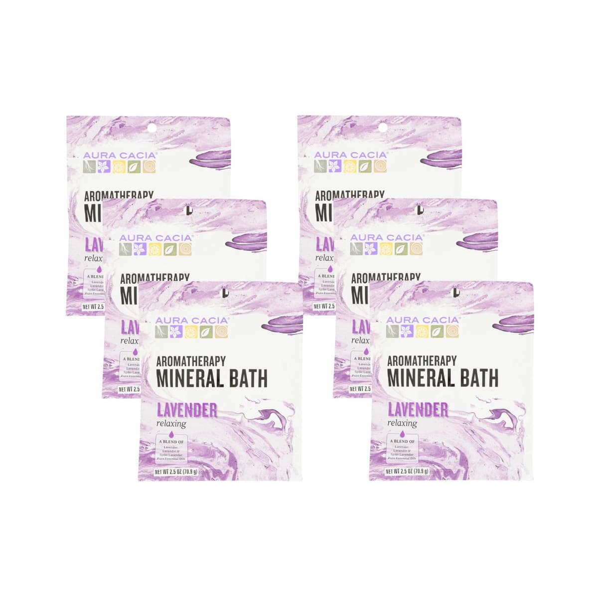 Relaxing Lavender Aromatherapy Mineral Bath