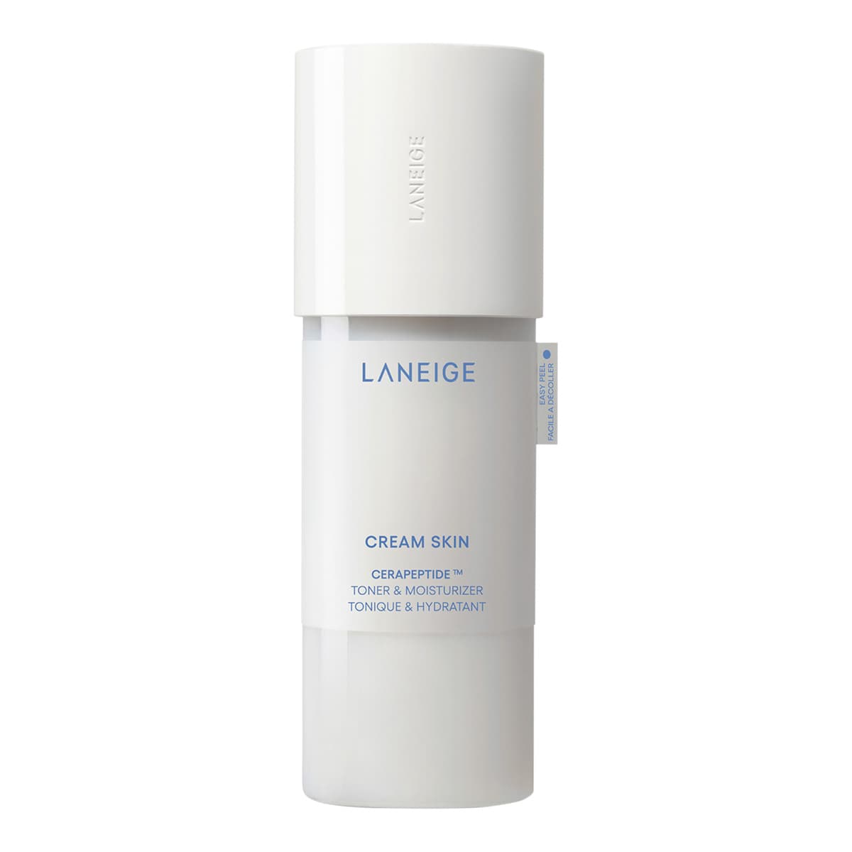 Cream Skin Refillable Toner & Moisturizer with Ceramides and Peptides