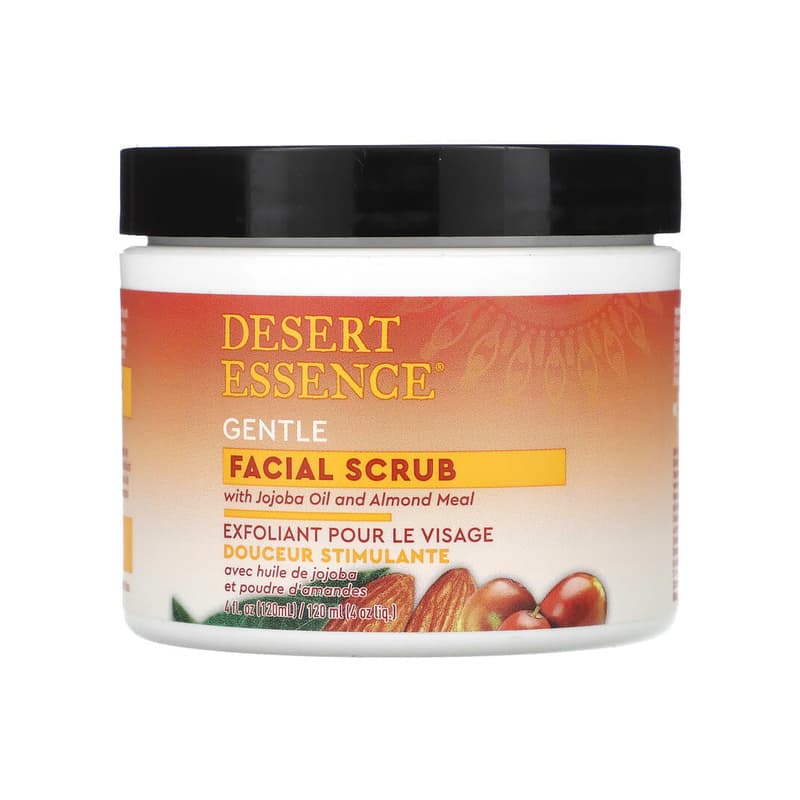 Gentle Facial Scrub with Jojoba Oil and Almond Meal