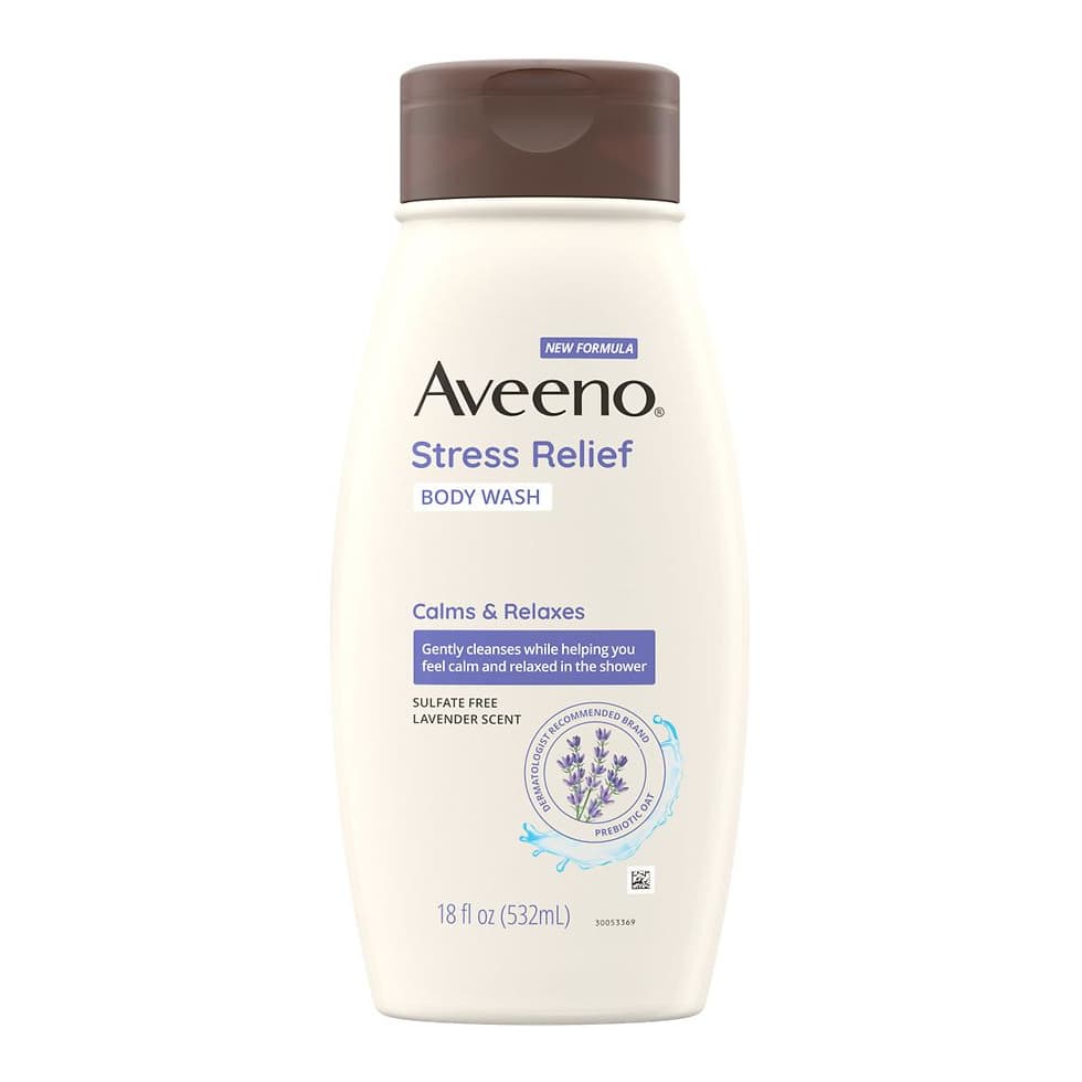 Stress Relief Body Wash with Oat Lavender