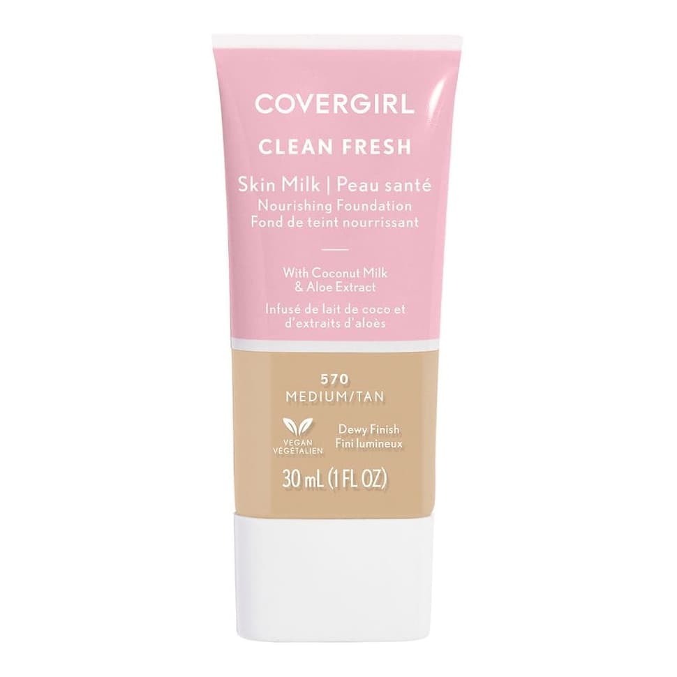 Clean Fresh Skin Milk Liquid Foundation, Medium/Tan