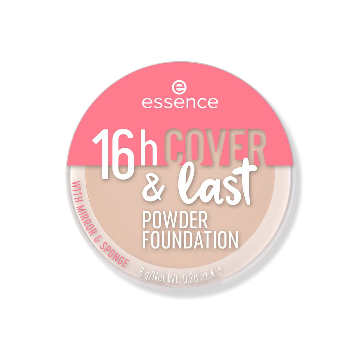 16h Cover & Last Powder Foundation, #07 Natural Suede