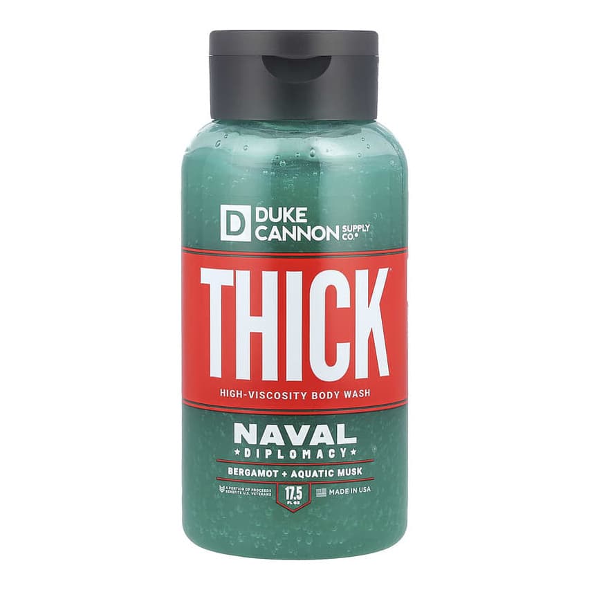 Thick® High-Viscosity Body Wash, Naval Diplomacy, Bergamot + Aquatic Musk