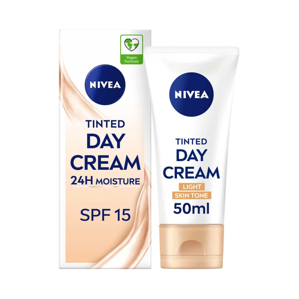 24H Moisture Tinted Day Cream with Vitamin E Light Skin Tone SPF15