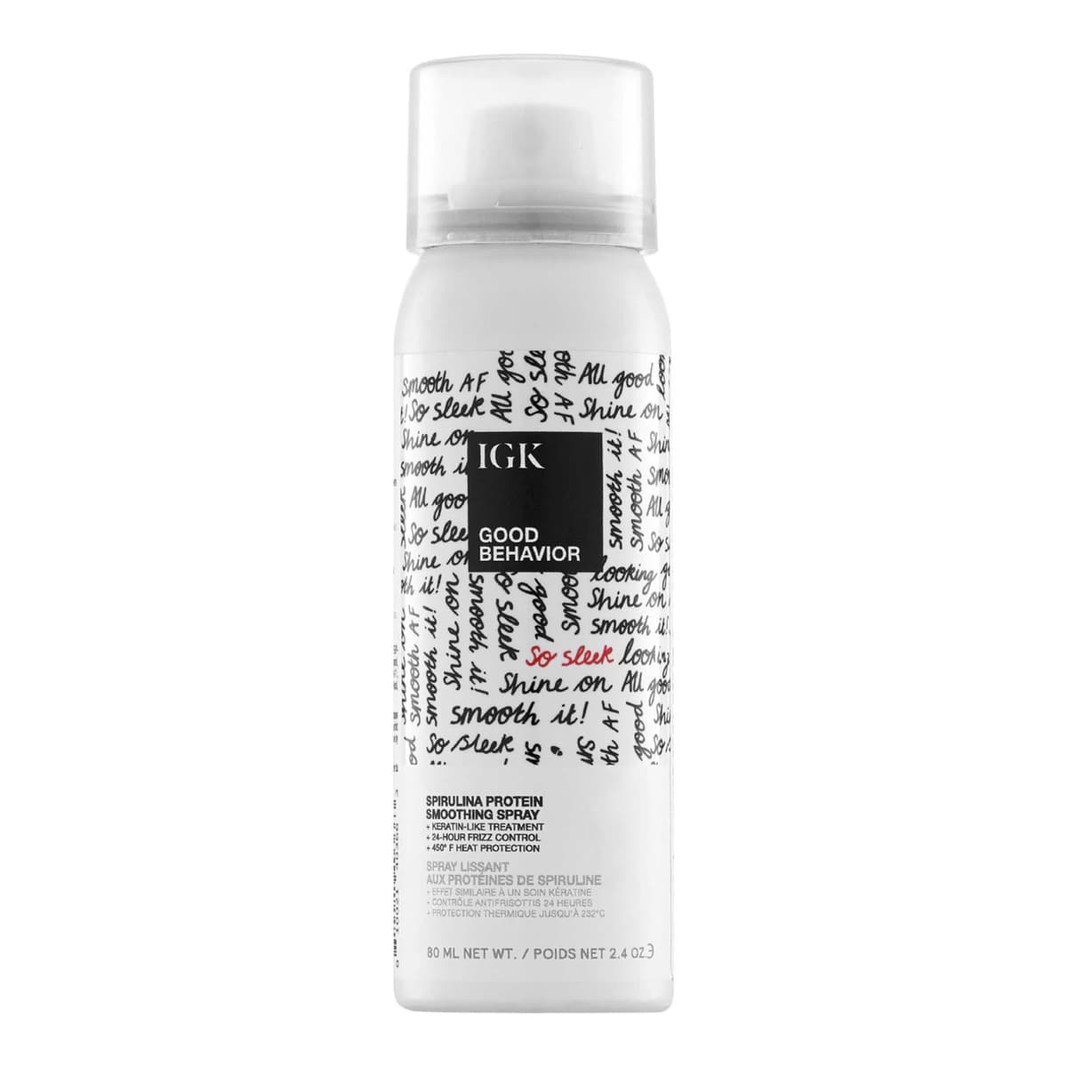 Mini Good Behavior Spirulina Protein Anti-Frizz Smoothing Spray