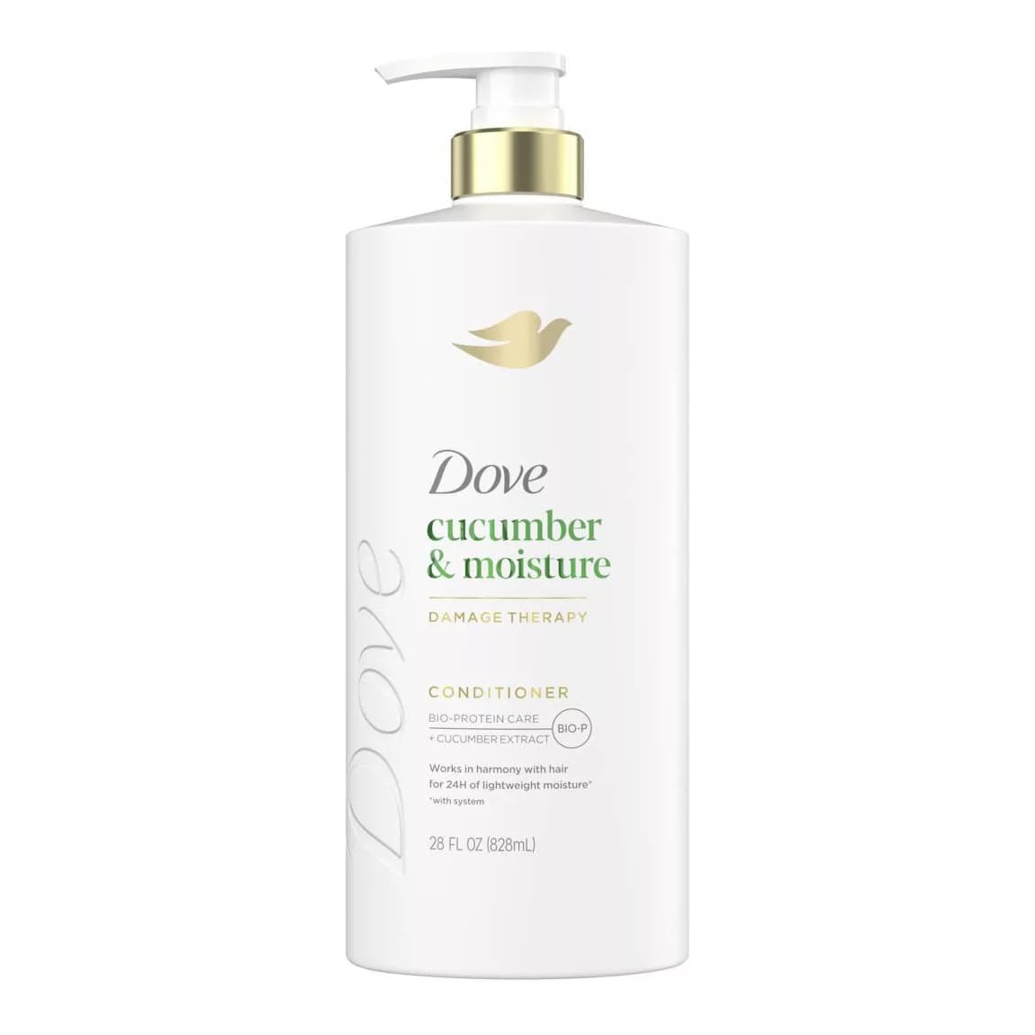 Cucumber Moisture Hair Conditioner Pump with Bio-Protein Care & Cucumber Extract