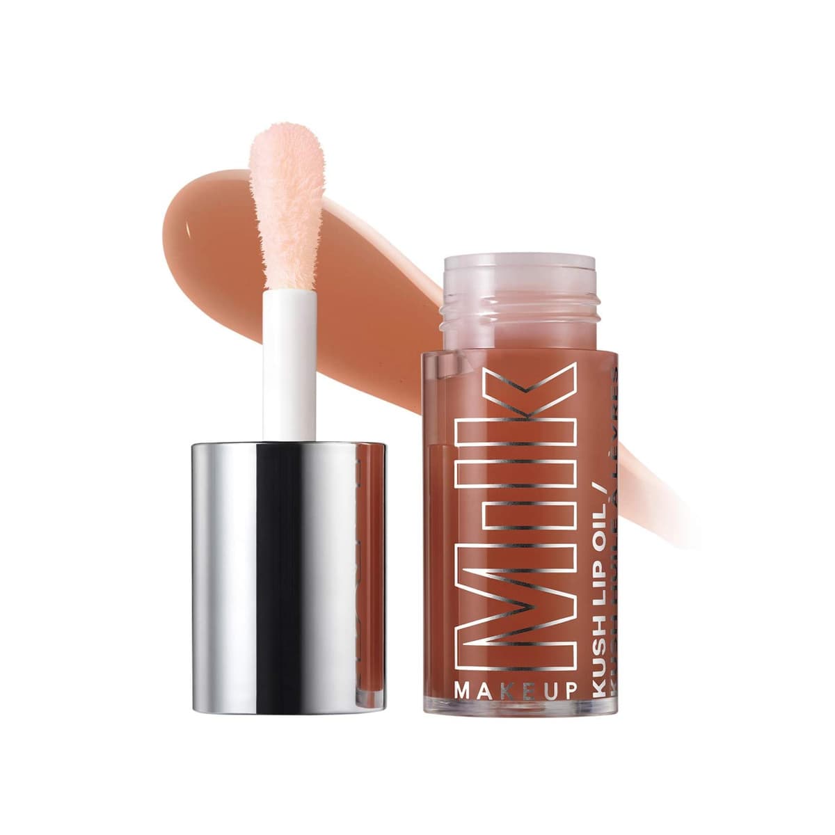 KUSH Hydrating Sheer Lip Oil, Chocolate Cake