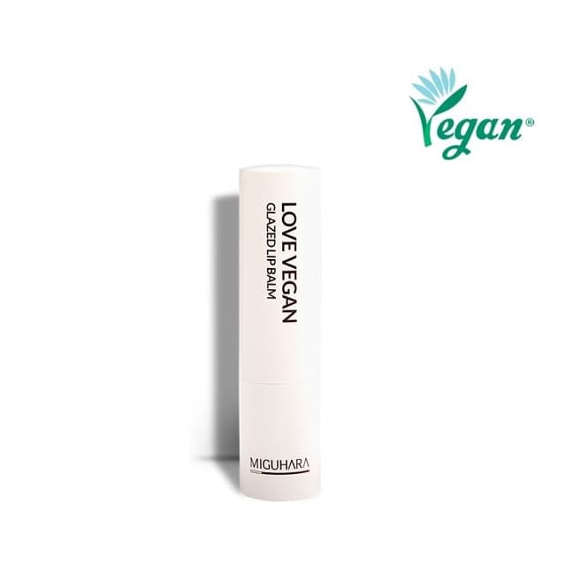 Love Vegan Glazed Lip Balm, #01 Pink Mellow