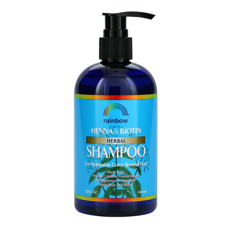 Henna & Biotin Herbal Shampoo, For Normal or Color Treated Hair