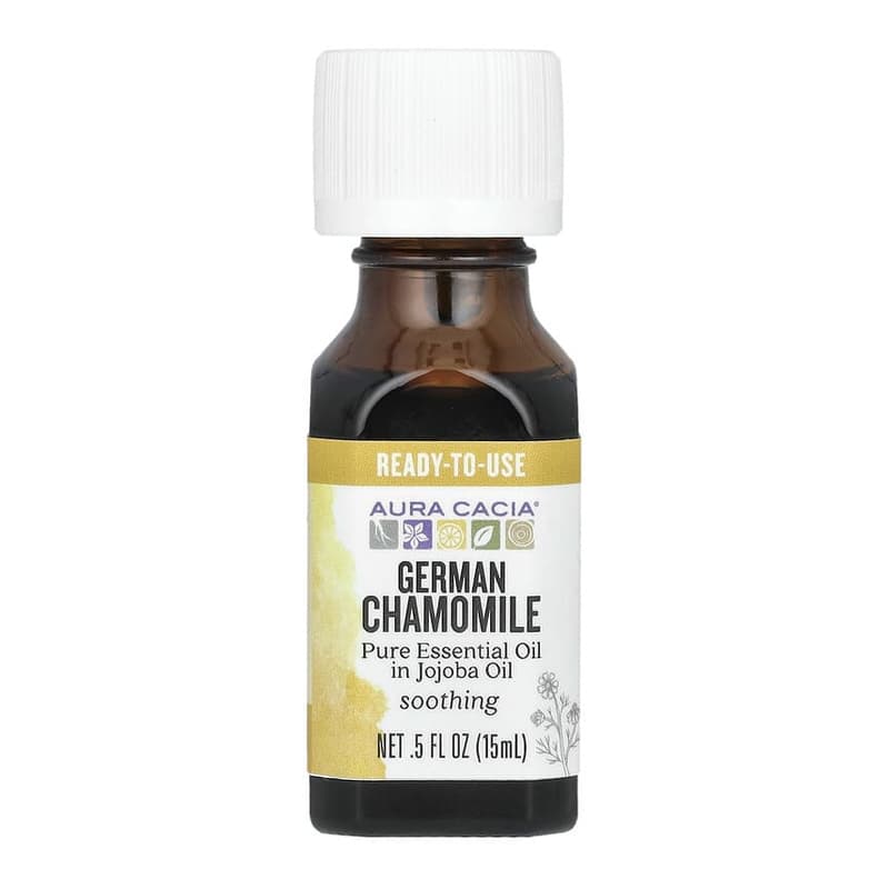 Pure Essential Oil in Jojoba Oil, German Chamomile