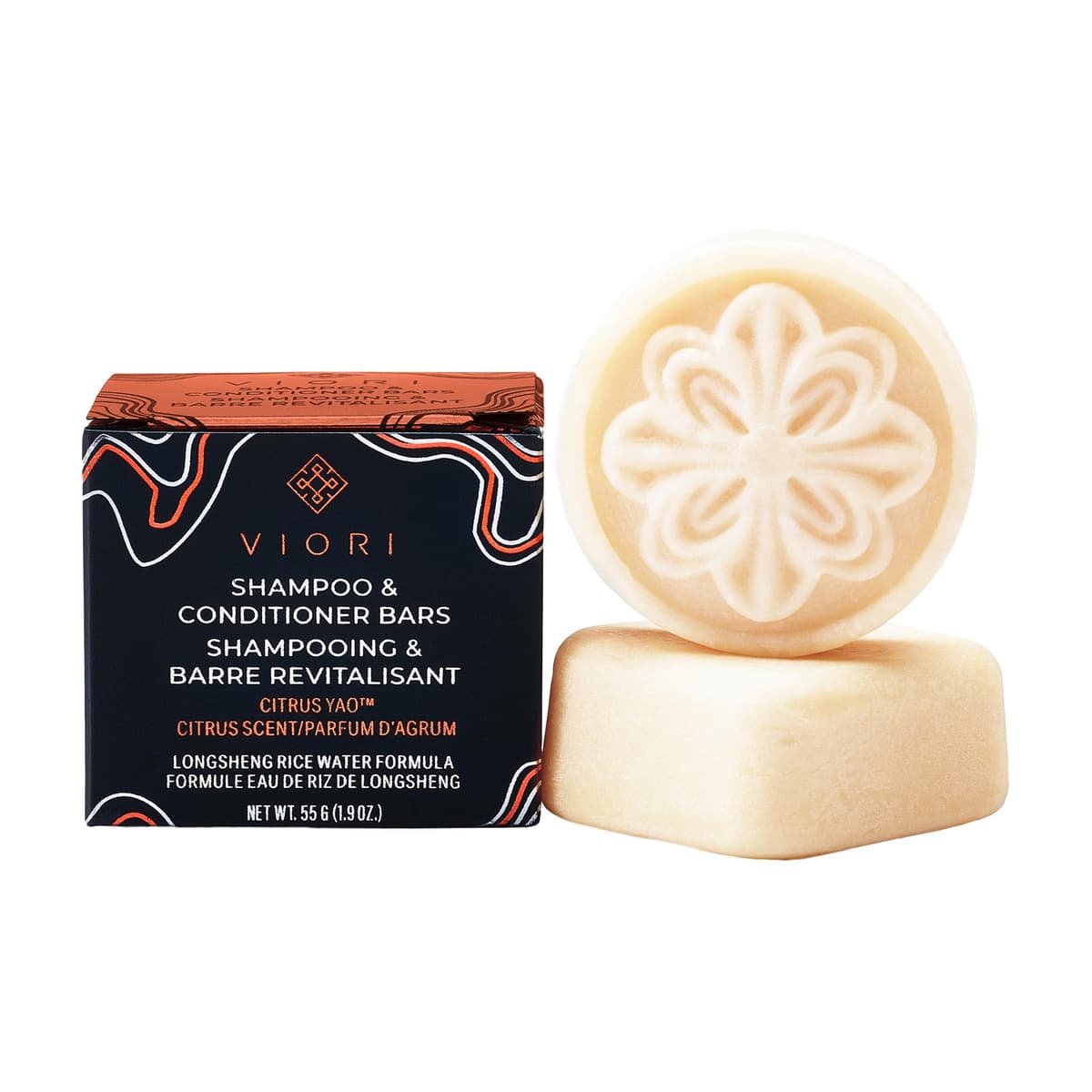 Mini Citrus Yao Shampoo & Conditioner Bar Set