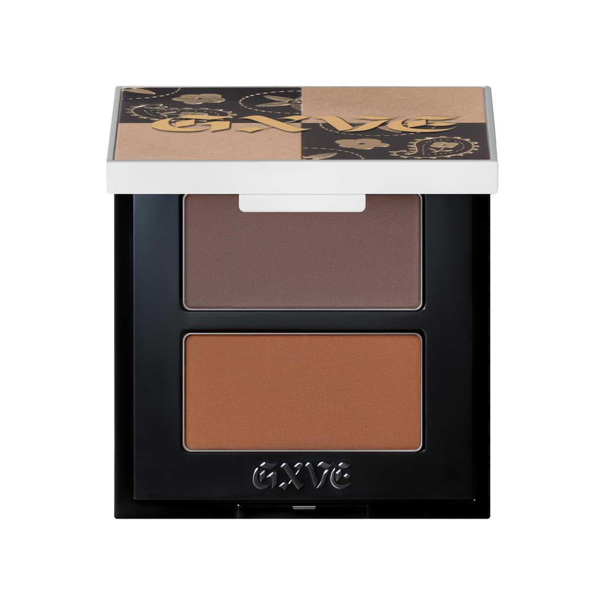 Pick It Up Cream Contour & Talc-Free Powder Bronzer Duo, Super Hot