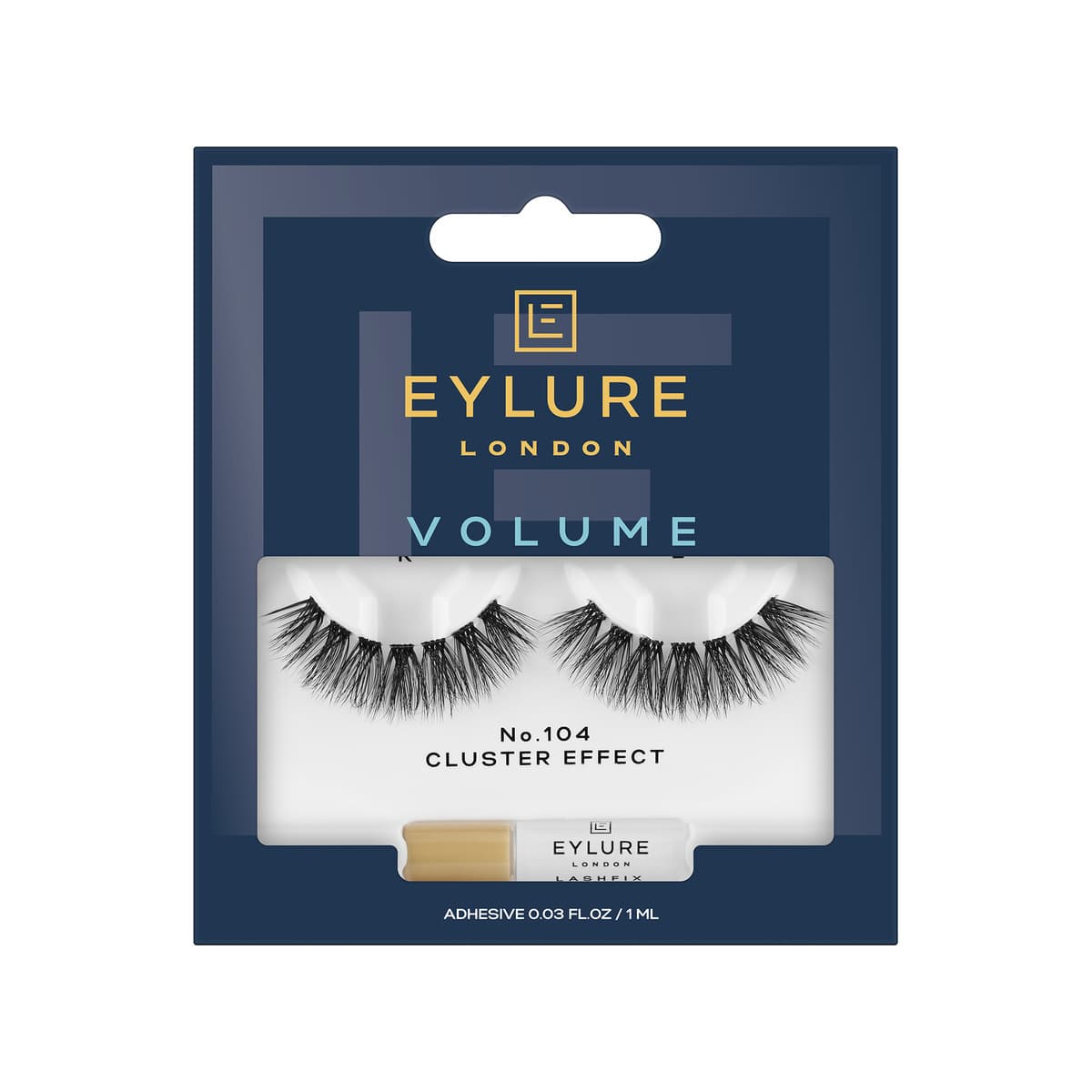 False Lashes - Volume Cluster Effect No. 104