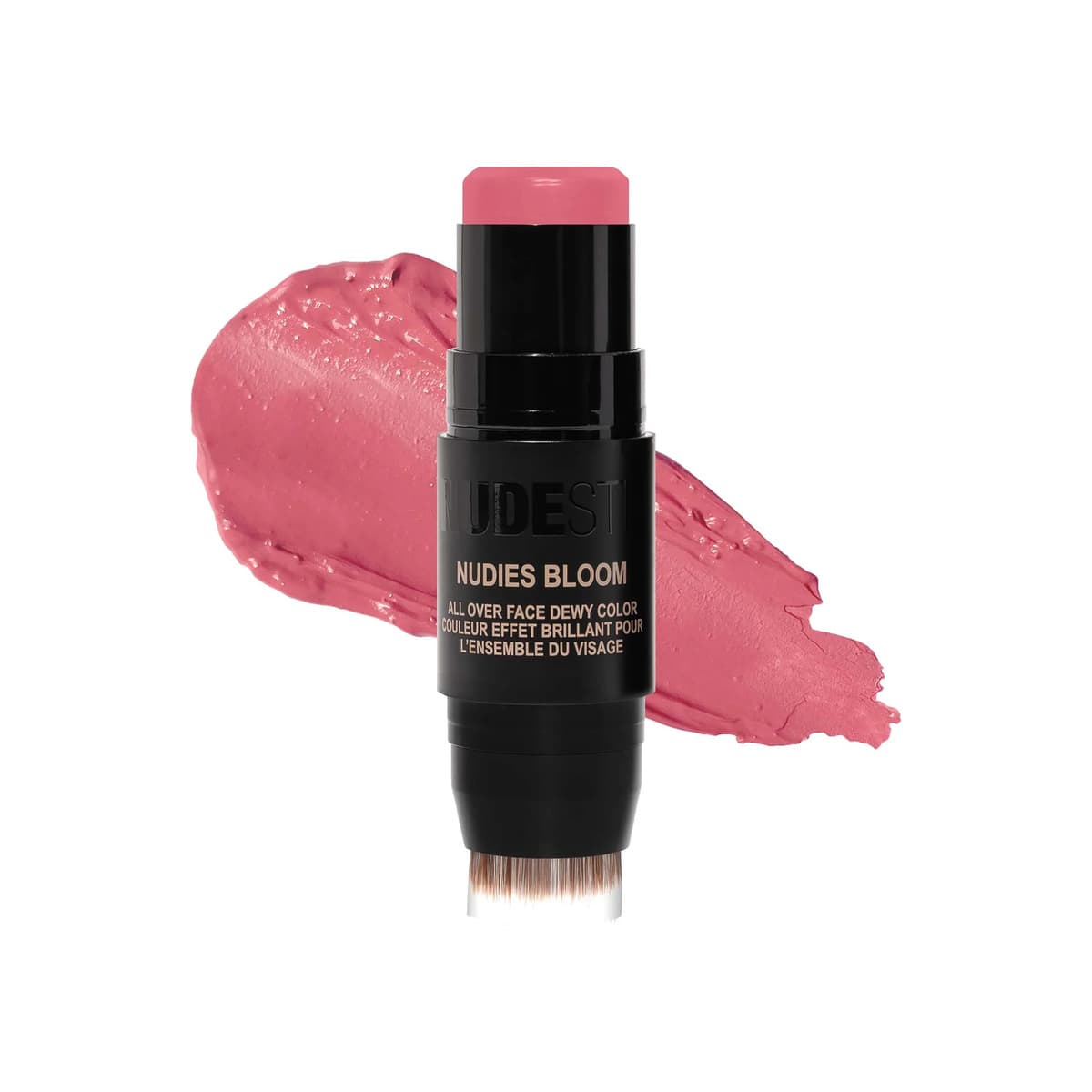 Nudies Bloom All Over Face Dewy Blush Colour, Bohemian Rose