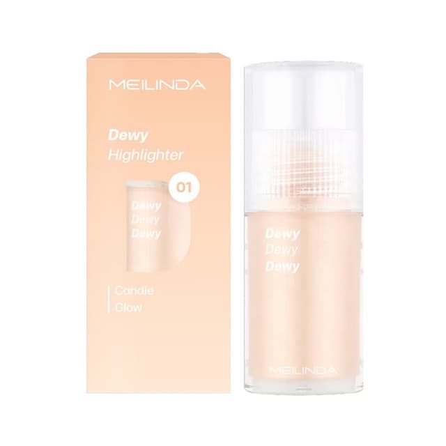 Dewy Highlighter, #01 Candle Glow
