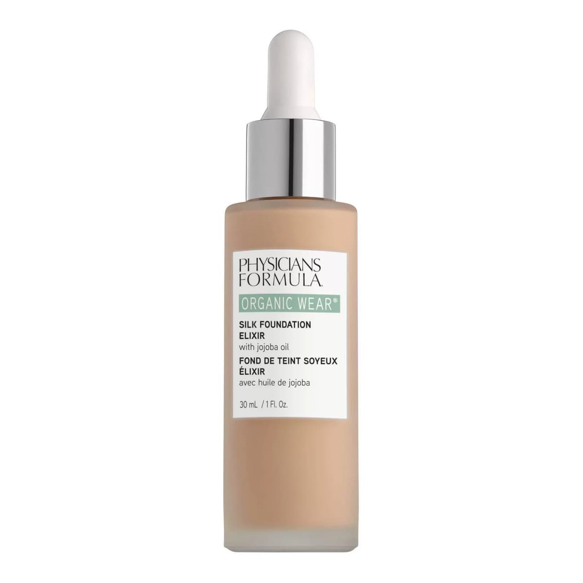 Organic Wear Silk Foundation Elixir, #02 Fair to Light