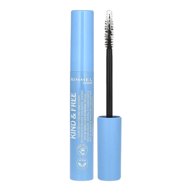 Kind & Free, Clean Mascara, 002 Brown Black