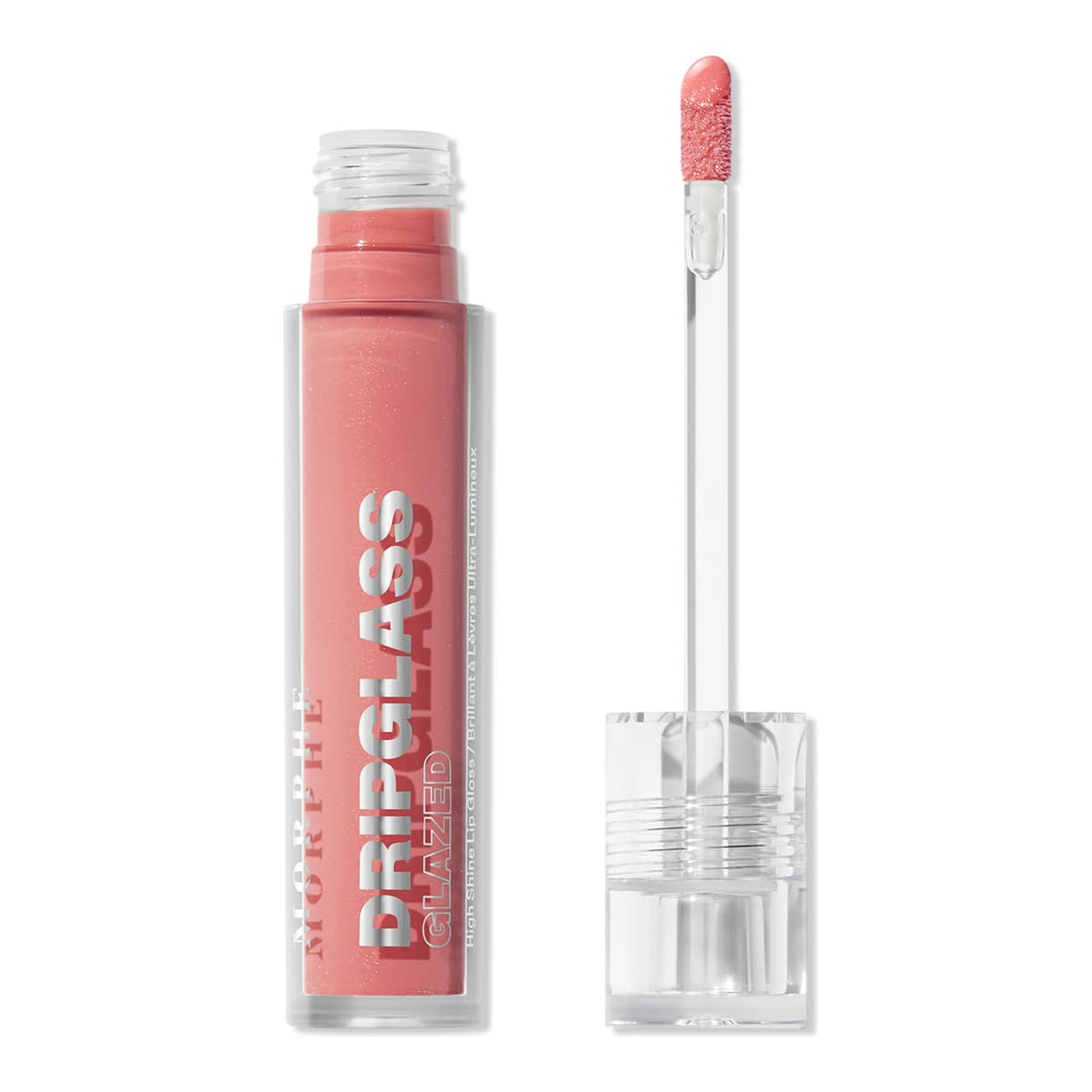 Dripglass Glazed High Shine Lip Gloss, Nude Gleam